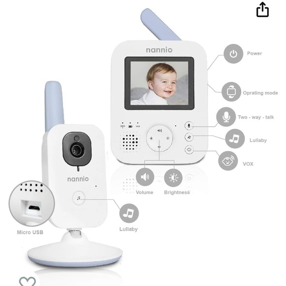 Nannio Baby Monitor - Picture 3 of 4